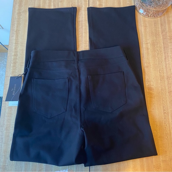 NYJD Sculpt Her Trouser Pants Marilyn Straight Black NWT - Picture 10 of 11